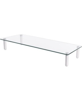 Techly ICA-MS 461 uchwyt / stojak do monitorów 81,3 cm (32") Biurko Przezroczysty