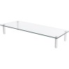 Techly ICA-MS 461 uchwyt / stojak do monitorów 81,3 cm (32") Biurko Przezroczysty