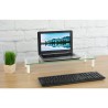 Techly ICA-MS 461 uchwyt / stojak do monitorów 81,3 cm (32") Biurko Przezroczysty