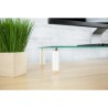 Techly ICA-MS 461 uchwyt / stojak do monitorów 81,3 cm (32") Biurko Przezroczysty