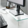Techly ICA-MS 461 uchwyt / stojak do monitorów 81,3 cm (32") Biurko Przezroczysty