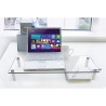 Techly ICA-MS 461 uchwyt / stojak do monitorów 81,3 cm (32") Biurko Przezroczysty