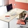 Techly ICA-MS 461 uchwyt / stojak do monitorów 81,3 cm (32") Biurko Przezroczysty