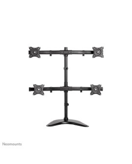 Neomounts NM-D335D4BLACK uchwyt / stojak do monitorów 68,6 cm (27") Biurko Czarny