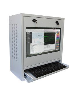 Techly ICRLIM10 stojak 1U Szafa wisząca Szary