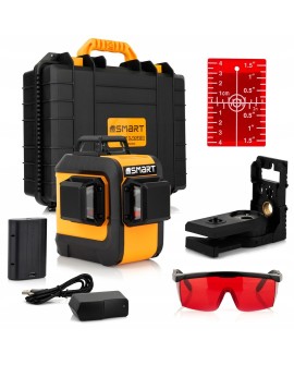 Laser płaszczyznowy 3d red SMART365 15m SM-06-03015R