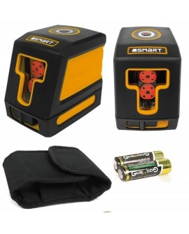 Laser krzyżowy czerwony 15m SMART365 SM-06-02015R