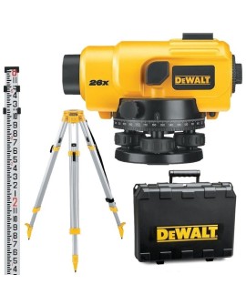 DeWALT DW096PK niwelator obrotowy Niwelator liniowy 100 m
