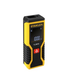 Stanley TLM50 Dalmierz laserowy Czarny, Czerwony, Żółty 15 m