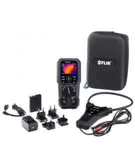 FLIR MULTIMETR TERMOWIZYJNY Z FUNKCJĄ IGM, 160X120PX, 150STC, TERMOPARA, AKUMULATOR LI-POLY, CĘGI POMIAROWE FLEXY, DM285-FK