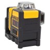 Laser liniowy krzyżowy DEWALT DCE0811D1R-QW poziomica XR Li-Ion 10,8V 2,0 Ah Czarny, Żółty