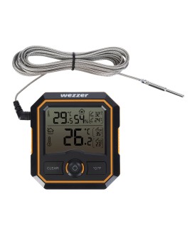 Levenhuk Weezer SN20 Elektroniczny termometr środowiskowy Wewnętrzna Czarny, Biały