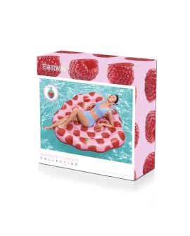 Bestway 43396 pływak basenowy i plażowy Różowy, Czerwony Obraz PCW Pływający materac