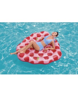 Bestway 43396 pływak basenowy i plażowy Różowy, Czerwony Obraz PCW Pływający materac