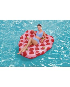 Bestway 43396 pływak basenowy i plażowy Różowy, Czerwony Obraz PCW Pływający materac