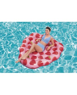 Bestway 43396 pływak basenowy i plażowy Różowy, Czerwony Obraz PCW Pływający materac