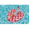 Bestway 43396 pływak basenowy i plażowy Różowy, Czerwony Obraz PCW Pływający materac
