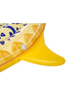 Bestway 43391 pływak basenowy i plażowy Wielobarwny, Żółty Wzór PCW Pływająca wyspa