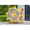 Bestway 43391 pływak basenowy i plażowy Wielobarwny, Żółty Wzór PCW Pływająca wyspa
