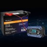 Qoltec 52482 Inteligentna ładowarka do akumulatora STD AGM GEL LiFePO4 | Prostownik z funkcją naprawy |12-24V |10A | LCD | 9 -