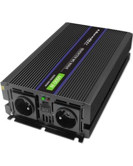 Qoltec Przetwornica napięcia Monolith 4000 MS Wave 51928, 12V na 230V, 2000/4000W, USB