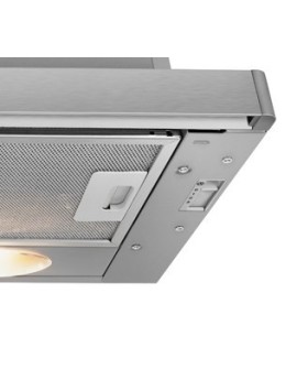 Okap podszafkowy teleskopowy BEKO HNT61210X srebrny stal nierdzewna