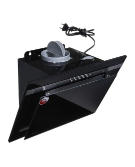 Okap AKPO WK-4 NERO LINE 2.0 50 CZARNY T300 Liniowy LED/Siłownik