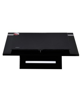 Okap AKPO WK-4 NERO LINE 2.0 50 CZARNY T300 Liniowy LED/Siłownik