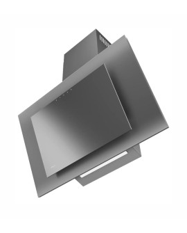 Okap AKPO WK-4 NERO 2.0 50 SZARY/SZARE SZKŁO T300 Liniowy LED/Siłownik