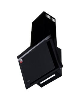 Okap AKPO WK-4 NERO LINE 2.0 90 CZARNY T450 Liniowy LED/Siłownik