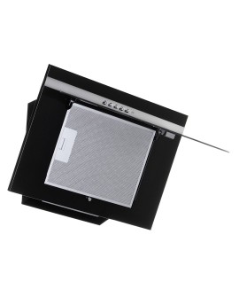 Okap AKPO WK-4 NERO LINE 2.0 90 CZARNY T450 Liniowy LED/Siłownik