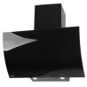 Okap kominowy AKPO WK-4 Clarus 60 Czarny (600mm front gięte czarne szkło)