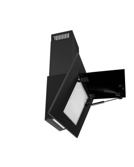 Okap AKPO WK-4 NERO 2.0 50 CZARNY T300 Liniowy LED/Siłownik