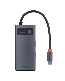 BASEUS HUB 4W1 METAL GLEAM 4W1 USB-C HUB