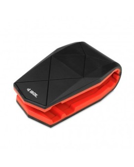 Uchwyt samochodowy IBOX H4 ALLIGATOR BLACK/RED ICH4R (kolor czarny)