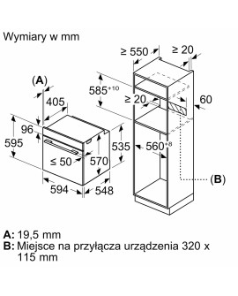 Piekarnik BOSCH HQG572EB3