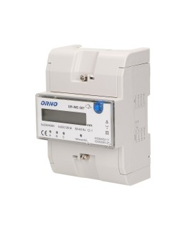 ORNO OR-WE-507 licznik prądu Elektroniczny Rozszerzenie Biały