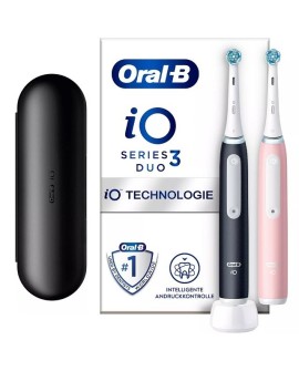 Braun Oral-B szczoteczka elektryczna iO 3 zestaw DUO BLACK&PINK