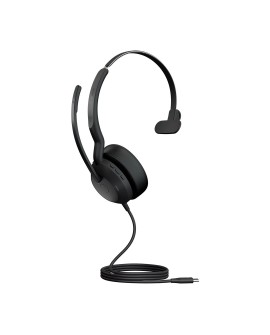 Jabra 25089-889-899 słuchawki/zestaw słuchawkowy Przewodowa Opaska na głowę Biuro/centrum telefoniczne USB Type-C Czarny