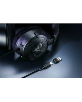 Razer Kraken V4 X Zestaw słuchawkowy Przewodowa Opaska na głowę Gaming USB Type-C / USB Type-A Czarny