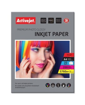 Activejet AP4-200G20 Papier fotograficzny błyszczący (A4 20 szt.)
