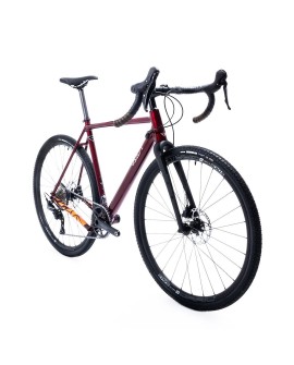 Rower gravel VAAST 700C APEX GRX 52cm S Gloss Berry Red