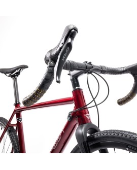 Rower gravel VAAST 700C APEX GRX 52cm S Gloss Berry Red
