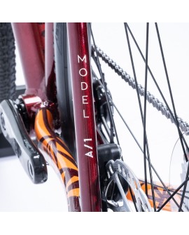 Rower gravel VAAST 700C APEX GRX 58cm XL Gloss Berry Red