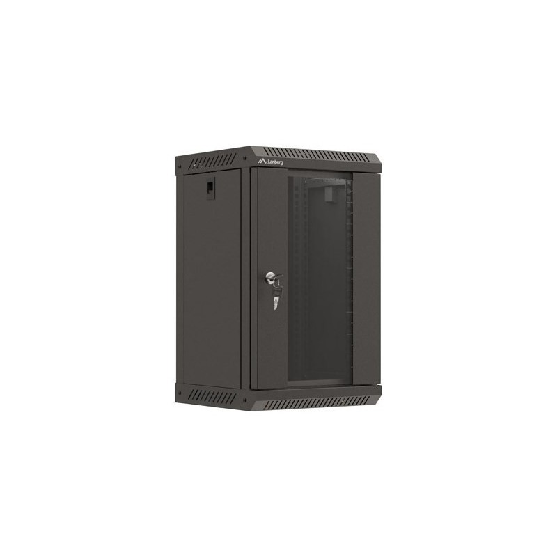 Lanberg WF11-3309-10B stojak 9U Szafa wisząca Czarny