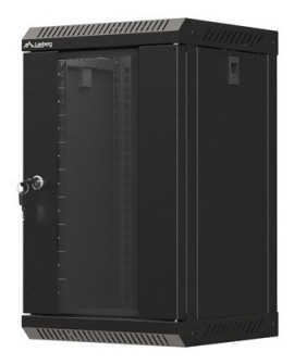 Lanberg WF11-3309-10B stojak 9U Szafa wisząca Czarny