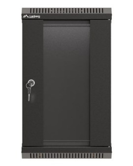 Lanberg WF11-3309-10B stojak 9U Szafa wisząca Czarny