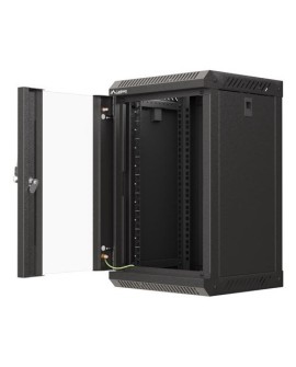 Lanberg WF11-3309-10B stojak 9U Szafa wisząca Czarny