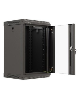 Lanberg WF11-3309-10B stojak 9U Szafa wisząca Czarny