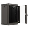 Lanberg WF11-3309-10B stojak 9U Szafa wisząca Czarny